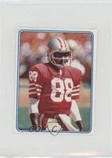 1983 Topps Album Stickers Freddie Solomon #307 0l1