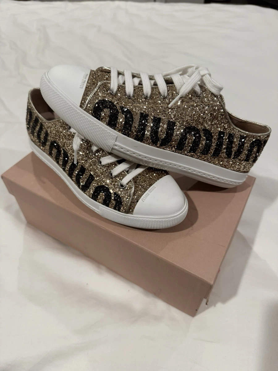 Miu Miu Glitter Athletic Shoes for Women | eBay