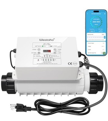 NIB Westaho HSCG-07WIFI Salt Chlorine Generator Smart WiFi System  PRICE DROP 