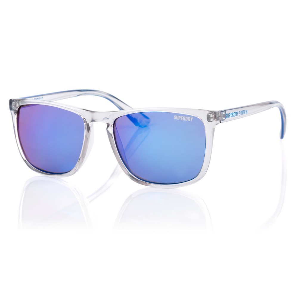 Superdry SDS Shockwave Sunglasses Clear/Blue SHOCKWAVE-153