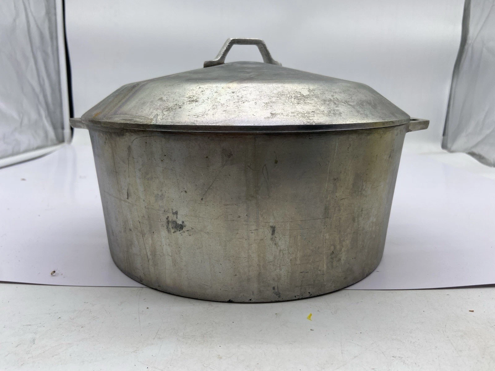 Vintage Super Maid Supreme Cookware Aluminum Pot With Lid 10”