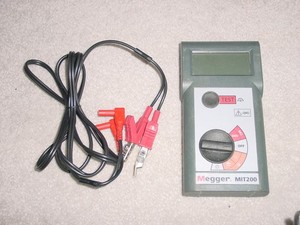 Megger Insulation Tester Catalog Number MIT200