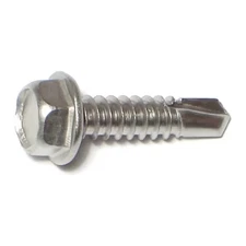 1/4"-14x1" INDENT HWH UNSLOT,#3 POINT BSD PROFERRED SELF DRILLING SCREWS, ZINC 