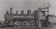 Vintage 1900 Black & White Photo BAR 310 Locomotive Searsport ME Vollrath 1914