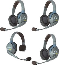 Eartec UL413 UltraLITE Full Duplex Wireless Headset Communication for 4 Users...