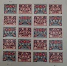 USPS Stamp Love Design - 1 Sheet Of 20 Fast, Free Shipping. Volume % Off