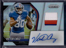 2025 Panini Prizm- Patch Auto Prizm /99- Victor Cruz #PAU-VCZ