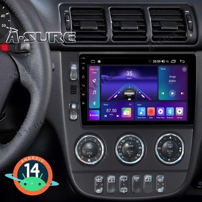 2+32GB Android 14 Autoradio Navi GPS für Mercedes-Benz M-Klasse W163 ML 350 320