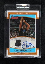 2002-03 Bowman Signature /999 Carlos Boozer #SE-CBO Rookie Auto RC