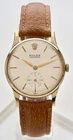 Rolex Precision Swiss Rare 9K Solid Gold ‘1967’ Gents Vintage Watch Patina, 32mm