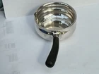 A Good Danish Silver Brandy Pan with Curved Handle, Assayed 1934