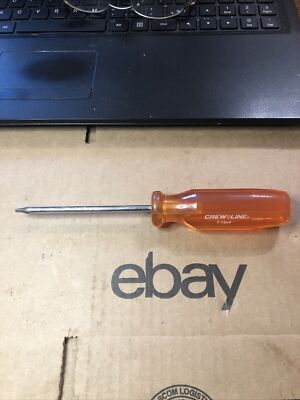 Vintage Crew Line Torx Screwdriver T-15 X 4  ! Ready To Work !