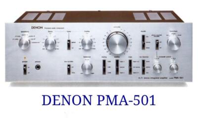 〚美品〛✦DENON ステレオアンプ PMA-501✦ Super Rare Good Condition DENON PMA-501 Rare Integrated