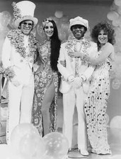 BEAUTIFUL CHER, ELTON JOHN, BETTE MIDLER & FLIP WILSON 5X7 Glossy Photo