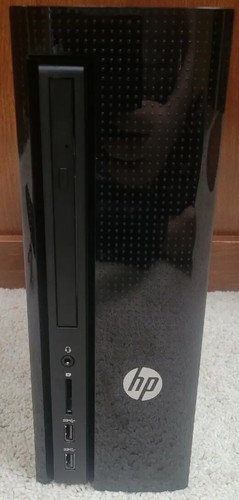 HP Slimline 270-a011 Desktop AMD E2 4GB 1TB HDD Win10 + KB/Mouse – Cleaned! - Afbeelding 2 van 17