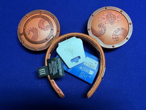 Disney Parks 100. 50er Jahre Sammlung 20.000 Meilen unter dem Meer Mickey Ohren NEU - Bild 5 von 9