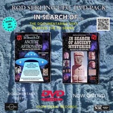 Rod Serling In Search Of Ancient Astronauts/Ancient Mysteries DVD 2-pack +stream