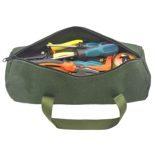 Storage Bag Canvas Utility Pouch Carry Case Organizer for Small Parts Tool US - Picture 4 of 15