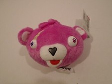 Fortnite Cuddle Team Leader 3 in Plush Head Pink Bear Epic Games Stuffed Toy NEW
