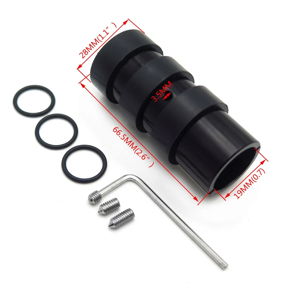 Ampliador de clavija de cambio para BMW K1600GT GTL R1200GS LC ADV G 310R/GS S1000XR Foto 3 de 4