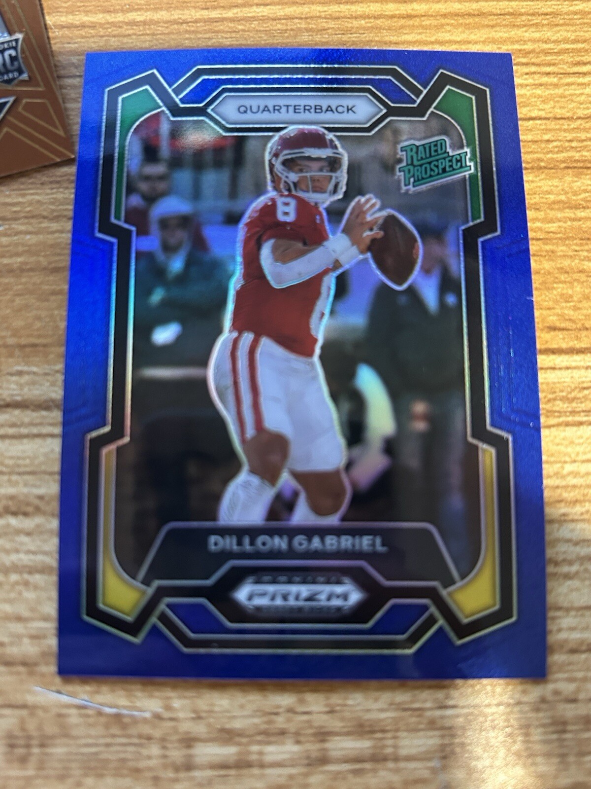 2024 Panini Prizm Draft DILLON GABRIEL Rated Prospect BLUE /199 Oregon #197