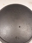 Wagner #6 Cast Iron Skillet, Restored, Heat Ring