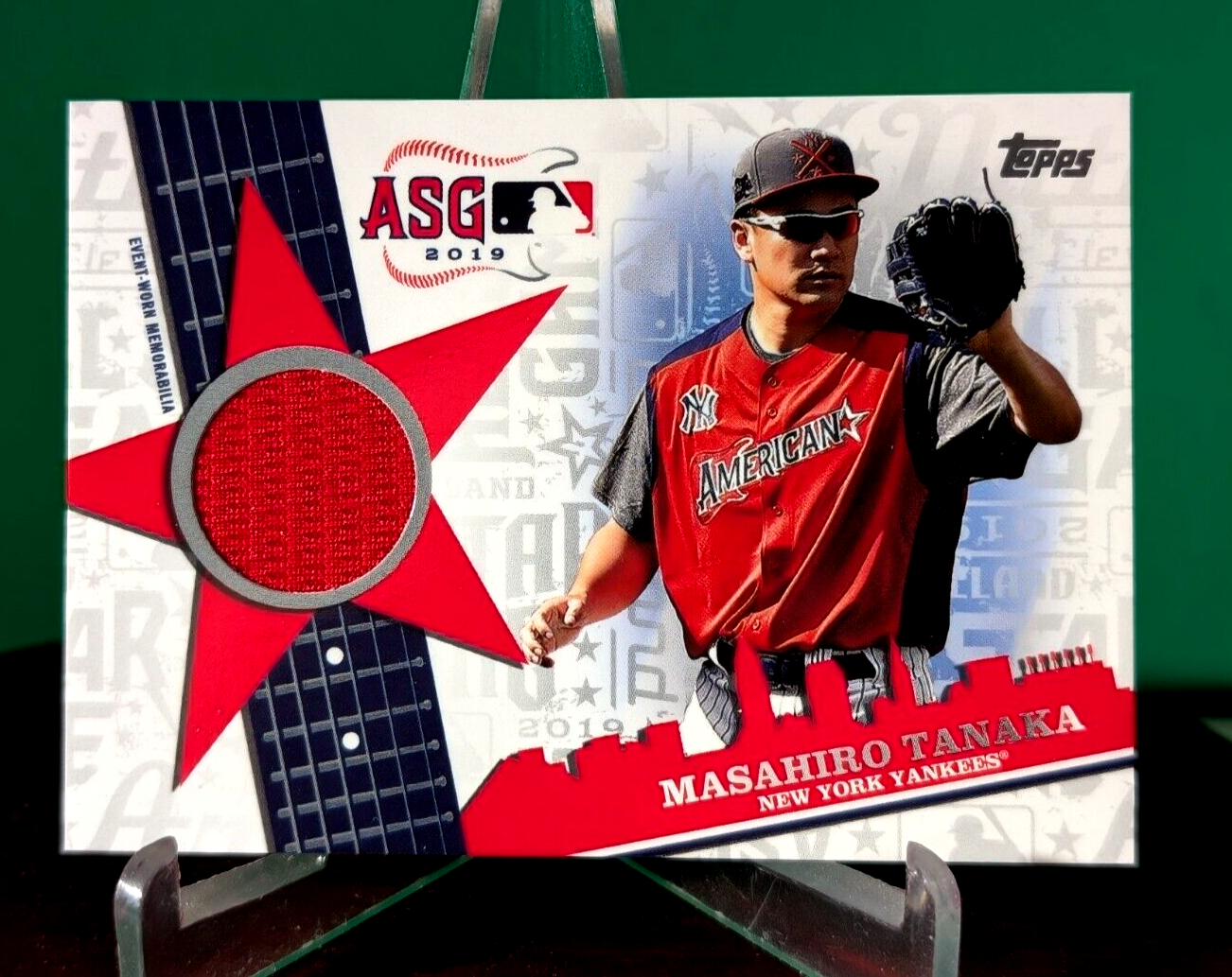 2019 Topps Update All-Star Stitches Masahiro Tanaka #ASSR-MTA