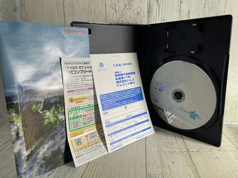 Tales of Legendia Abyss Reverse Set of 3 Japanese Version NAMCO - PS2 USED Games - Image 2 of 4