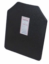 Tactical Scorpion Level IIIA Body Armor Single Hard 10" x 12" Plate | Stops .44