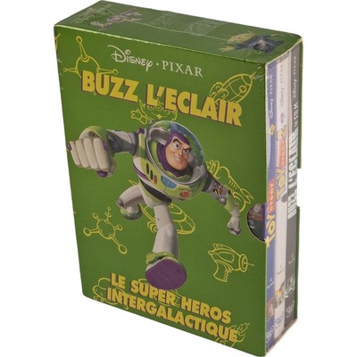 Box Buzz L' Zip Toy Story 1 Toy Story 2 Box DVD 2001