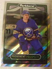 2021-22 Parkhurst Hockey Prominent Prospects - #PP6 Jacob Bryson Buffalo Sabres 