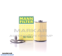 Mann ÖLfilter HU7020Z + Schraube FÜR Audi A3 Q3 Seat Skoda VW Golf 7 1.6 2.0 TDI