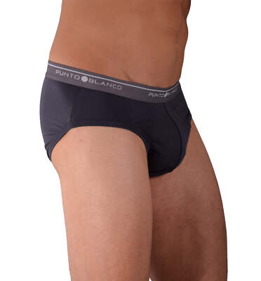 Small Punto Blanco Briefs Basix 53489-10 Grey P17