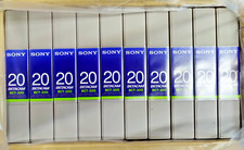 LOT of 10 BCT 20G SONY NEW Vintage Metal Tape Digital Videocassette