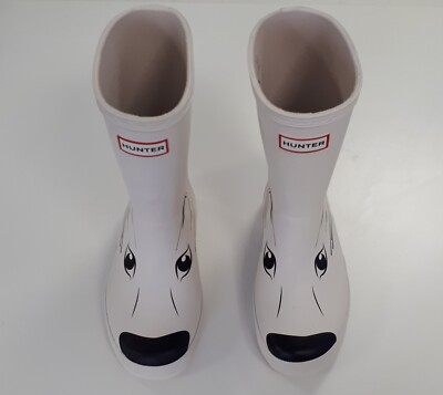 HUNTER Bottes de pluie en Caoutchouc Beige Renard Pointure 29