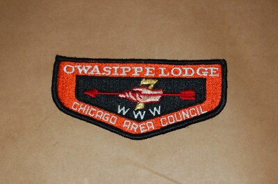 Boy Scouts Of America Flat Patch Owasippe Lodge 7 OA Chicago Area Council BSA