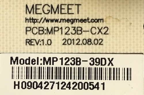 MP123B-39DX, MP123B-CX2, RT8525, BA2S1X, BA2X13, LD7750FGR, LD7750B, LE3943 - Imagen 2 de 8