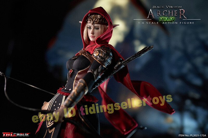 その他 TBLeague 1/6 Elf Archer Black ver TBLeague (PL2021-175A) 1/6 Scale Elf Archer Figure (Black
