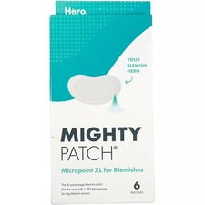 Hero Cosmetics Mighty Patch Micropoint XL Blemishes 6 count - EX 05/2026