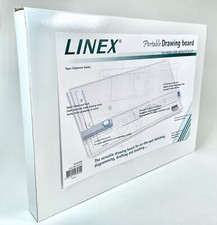 LINEX Portable Drawing Art Board Multi-Function Drafting Scale In Inches DBR3045