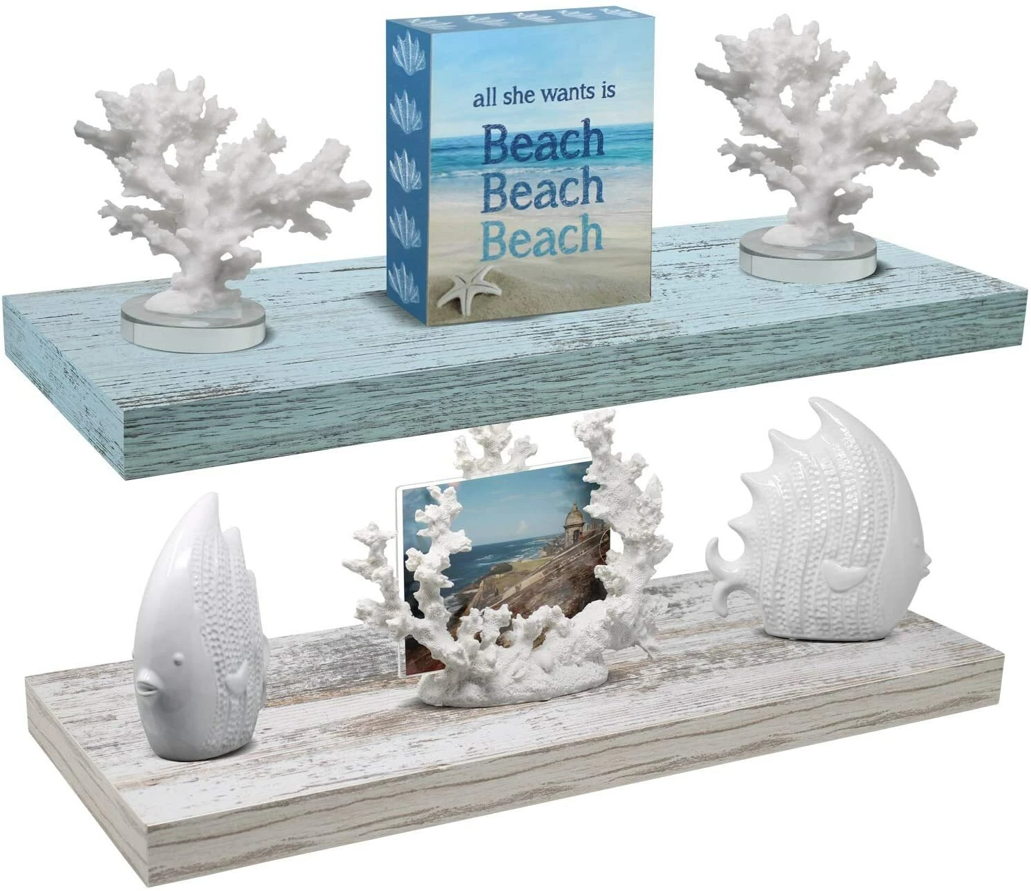 Sorbus Floating Shelves - Rustic Wall Shelves Decoration - Home Wall Room Décor
Opens in a new windo