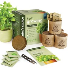Indoor Herb Garden Starter Kit - Cooking Gifts for Gardener