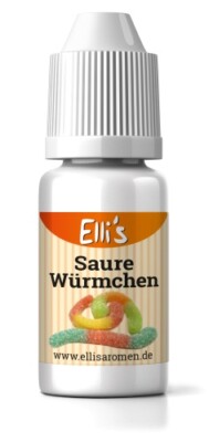 Saure Würmchen - Ellis Lebensmittelaroma : 10ml