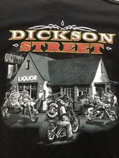 2009 Dickson Street AR Bike Week Biker Hog Shirt Size M Medium Harley Davidson