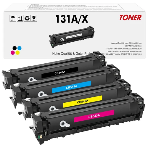 XXL TONER für HP 131X 131A LaserJet Pro 200 Color M276n MFP M276nw M251nw CF210X
