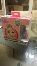 Image of LOL Glitterati Surprise Adjustable Kid-Safe Headphones Girls Christmas Present
