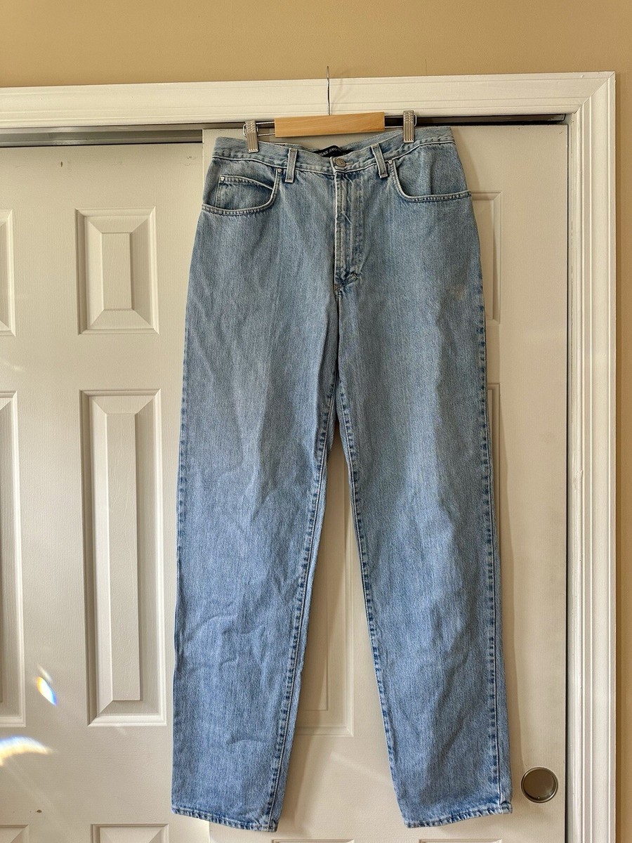 Versace Jeans Couture Light Blue Jeans Sz 32/46 Mid Rise | eBay
