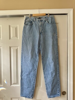 Versace Jeans Couture Light Blue Jeans Sz 32/46 Mid Rise