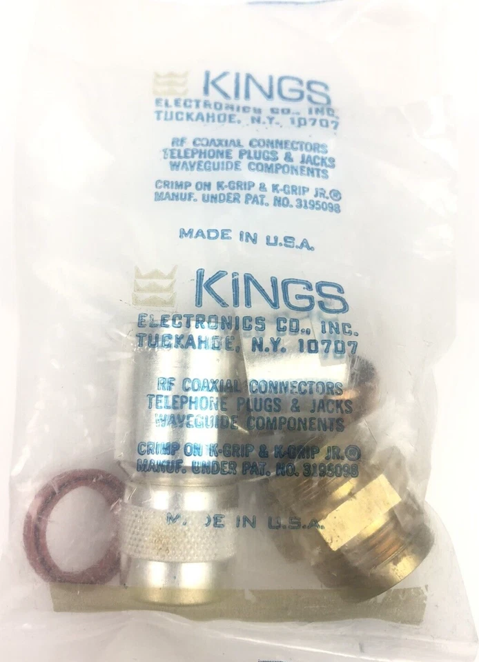 Kings Electronics RF Coaxial Connector 91836 UG 1820/U - Image 2 of 3