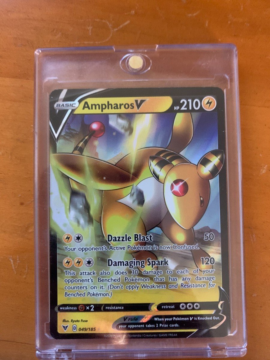 ampharos v pokemon card Ampharos V (049/185)